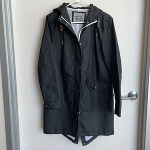 Levi’s Fishtail Hooded Rain Parka - Standard Size S